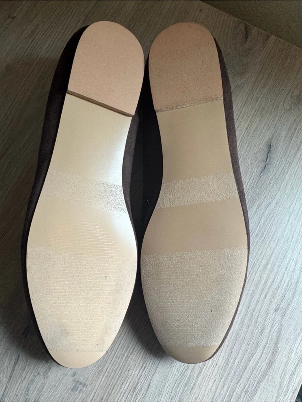 Brown Vegan Ballet Flats